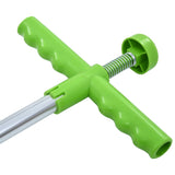 Weed Twister 100 cm Aluminium - Rear View