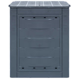 Garden Composters 3 pcs Grey 60x60x73 cm 780 L