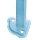 Folding Pop-up Partytent with Sidewalls 3x6 m Steel White - Rear View