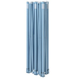 Professional Folding Party Tent with 4 Sidewalls 3x6 m Steel Blue - Close-Up Angle