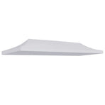 Party Tent Roof 3x6 m White