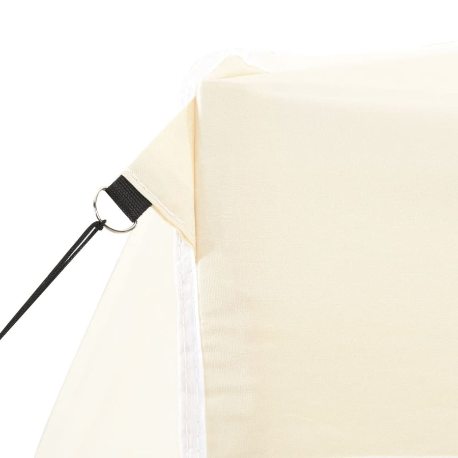 Professional Folding Party Tent with 4 Sidewalls 2x2 m Cream