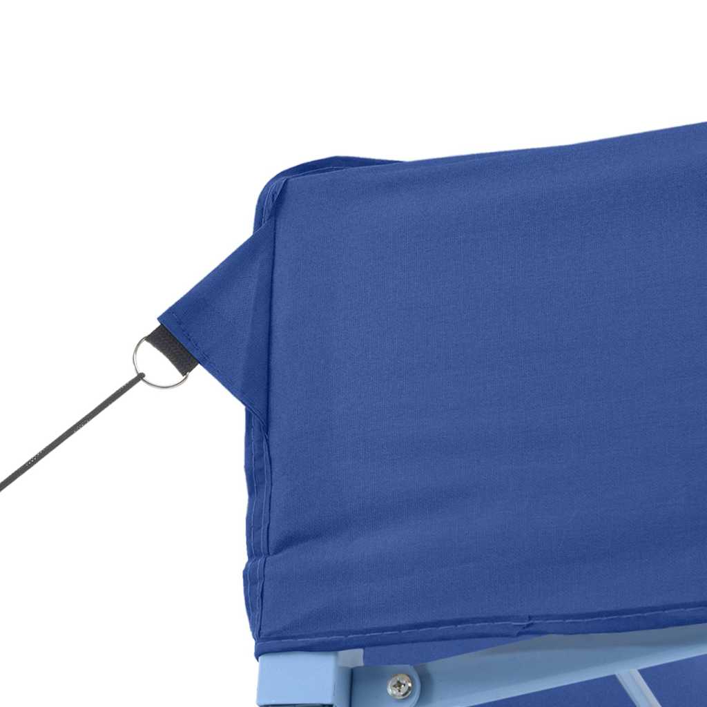 Professional Folding Party Tent 3x4 m Steel Blue