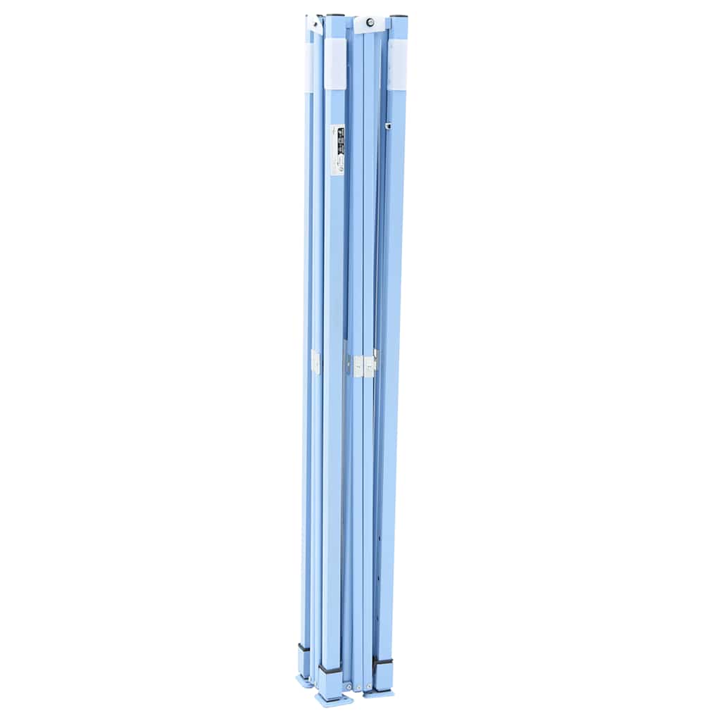 Professional Folding Party Tent 3x4 m Steel Blue