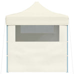 Professional Folding Party Tent with 3 Sidewalls 3x4 m Cream