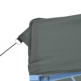Professional Folding Party Tent 3x4 m Steel Anthracite - Top-Down View