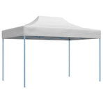 Professional Folding Party Tent 280x410x315 cm Steel White