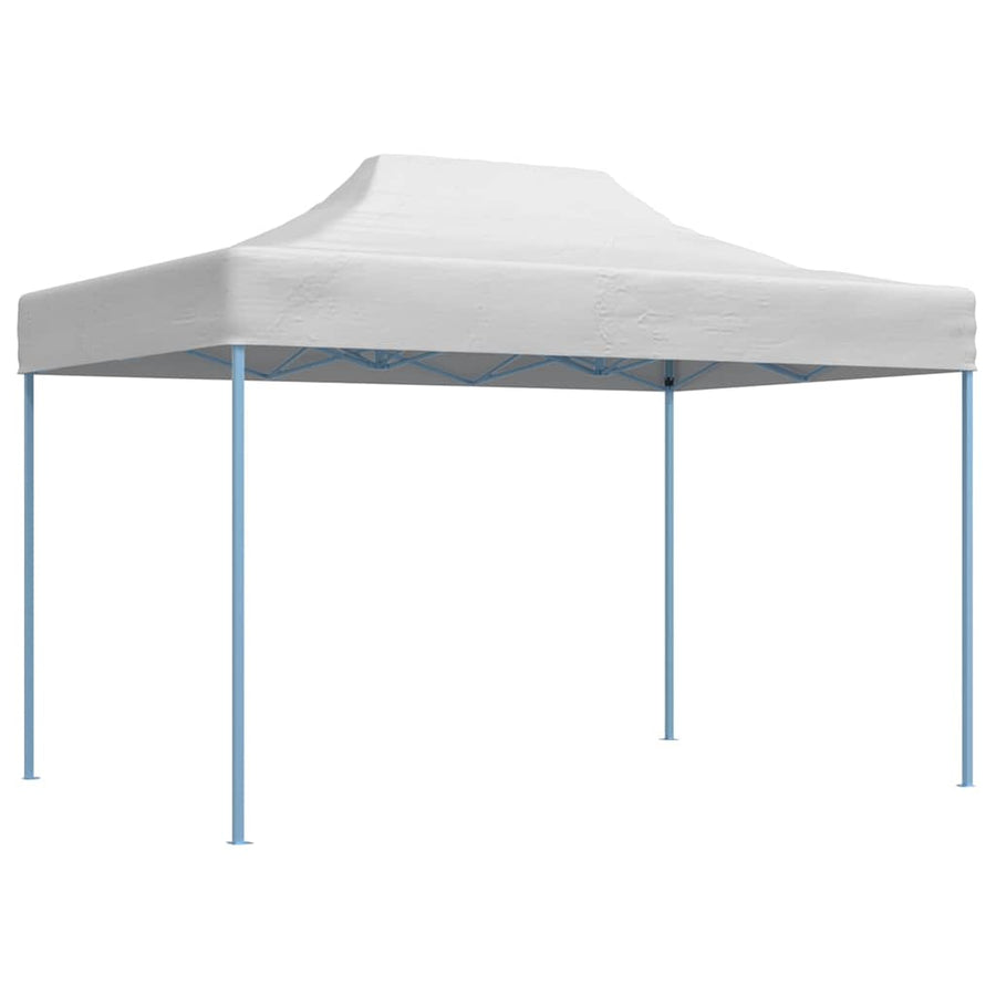 Professional Folding Party Tent 280x410x315 cm Steel White