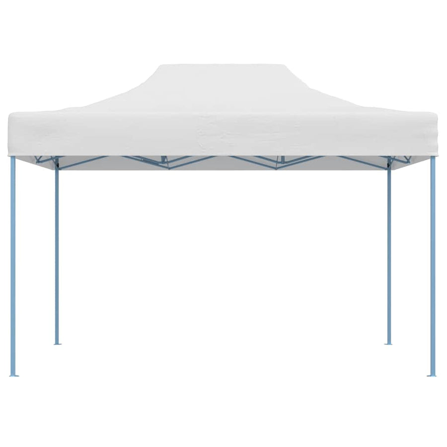 Professional Folding Party Tent 280x410x315 cm Steel White