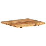 Bathroom Vanity Top Solid Acacia Wood 58x52x2.5 cm - Extra Image