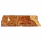 Bathroom Vanity Top Solid Acacia Wood 58x52x3.8 cm