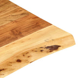 Bathroom Vanity Top Solid Acacia Wood 58x52x3.8 cm