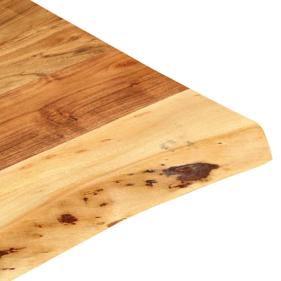 Bathroom Vanity Top Solid Acacia Wood 58x52x3.8 cm