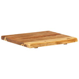 Bathroom Vanity Top Solid Acacia Wood 58x52x3.8 cm - Extra Image