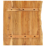 Bathroom Vanity Top Solid Acacia Wood 80x52x2.5 cm
