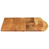 Bathroom Vanity Top Solid Acacia Wood 80x52x2.5 cm - Top-Down View