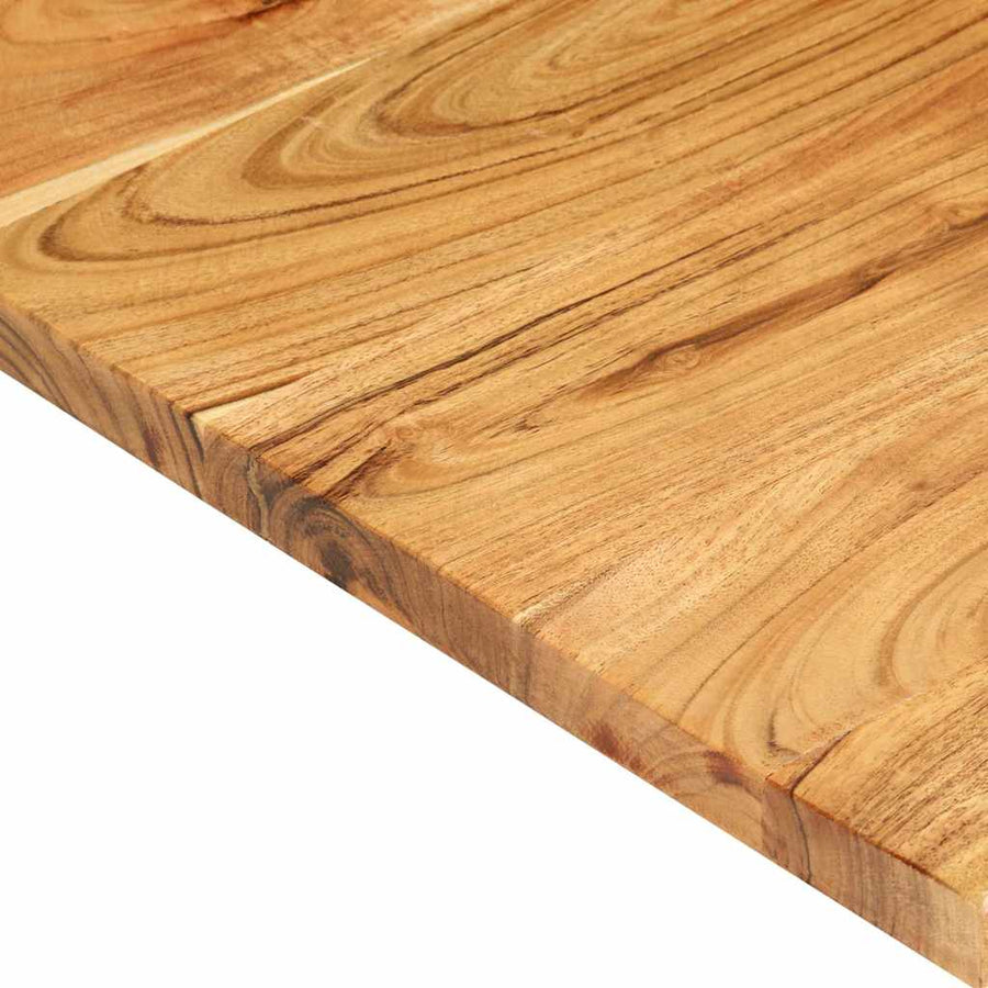Bathroom Vanity Top Solid Acacia Wood 80x52x2.5 cm