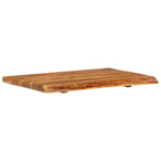 Bathroom Vanity Top Solid Acacia Wood 80x52x3.8 cm