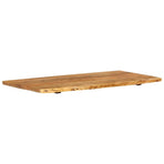Bathroom Vanity Top Solid Acacia Wood 100x52x2.5 cm