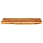 Bathroom Vanity Top Solid Acacia Wood 100x52x3.8 cm