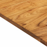 Bathroom Vanity Top Solid Acacia Wood 114x52x2.5 cm - 45-Degree Angle