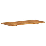 Bathroom Vanity Top Solid Acacia Wood 114x52x2.5 cm - Extra Image