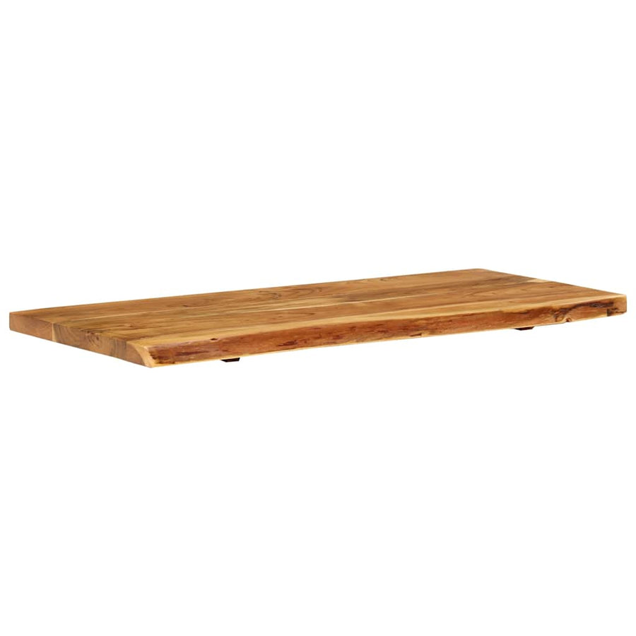 Bathroom Vanity Top Solid Acacia Wood 114x52x4 cm