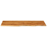 Bathroom Vanity Top Solid Acacia Wood 140x52x2.5 cm