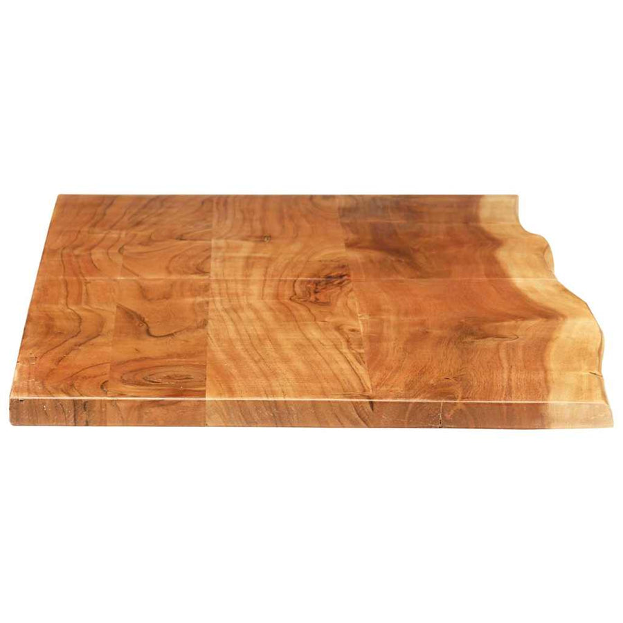 Bathroom Vanity Top Solid Acacia Wood 140x52x2.5 cm