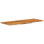 Bathroom Vanity Top Solid Acacia Wood 140x52x2.5 cm