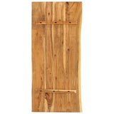 Bathroom Vanity Top Solid Acacia Wood 140x52x3.8 cm