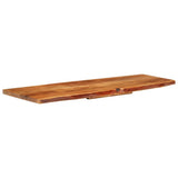 Bathroom Vanity Top Solid Acacia Wood 140x52x3.8 cm - Extra Image