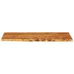 Bathroom Vanity Top Solid Acacia Wood 140x52x3.8 cm