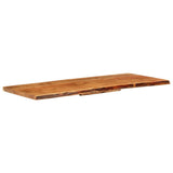 Bathroom Vanity Top Solid Acacia Wood 140x52x3.8 cm