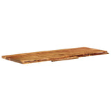 Bathroom Vanity Top Solid Acacia Wood 140x52x3.8 cm - Extra Image