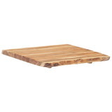 Table Top Solid Acacia Wood 58x(50-60)x3.8 cm - 45-Degree Angle