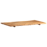 Table Top Solid Acacia Wood 100x(50-60)x2.5 cm - 45-Degree Angle
