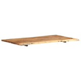 Table Top Solid Acacia Wood 100x(50-60)x2.5 cm - Extra Image