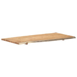 Table Top Solid Acacia Wood 118x(50-60)x2.5 cm - Low Angle