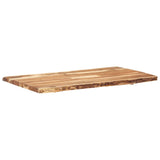 Table Top Solid Acacia Wood 118x(50-60)x3.8 cm - Extra Image