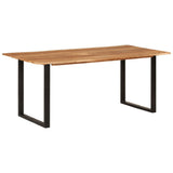 Dining Table 180x90x76 cm Solid Acacia Wood - Extra Image