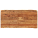 Dining Table 180x90x76 cm Solid Acacia Wood - Top-Down View