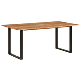Dining Table 180x90x76 cm Solid Acacia Wood - Extra Image