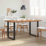 Dining Table 154x80x76 cm Solid Acacia Wood