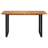 Dining Table 140x70x76 cm Solid Acacia Wood