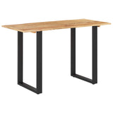 Dining Table 118x58x76 cm Solid Acacia Wood