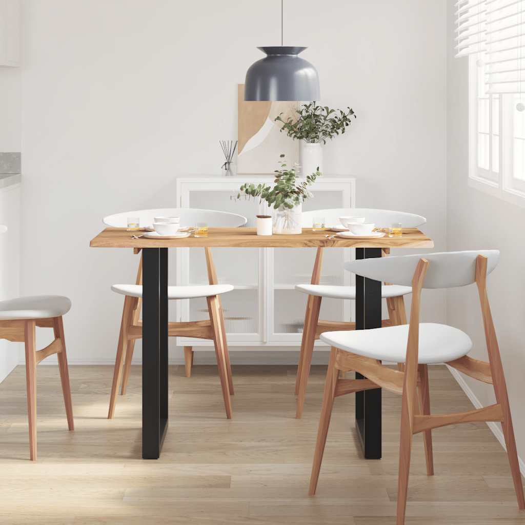 Dining Table 118x58x76 cm Solid Acacia Wood