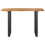 Dining Table 118x58x76 cm Solid Acacia Wood