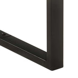 Dining Table 118x58x76 cm Solid Acacia Wood - Close-Up Angle