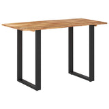 Dining Table 118x58x76 cm Solid Acacia Wood
